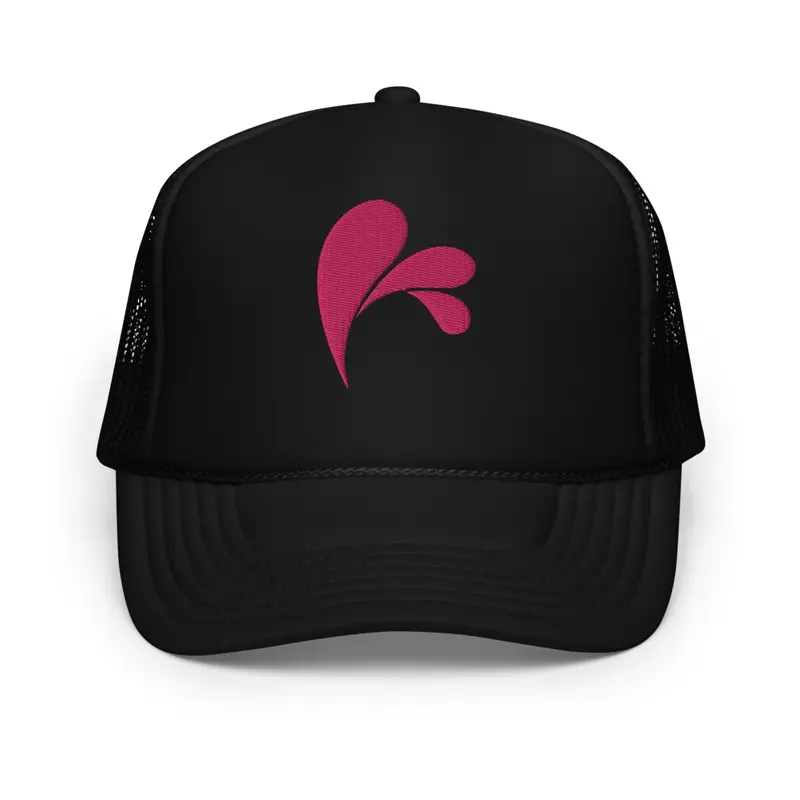 CHAMPSINCE TRUCKER (BLK/FUCHSIA LOGO)