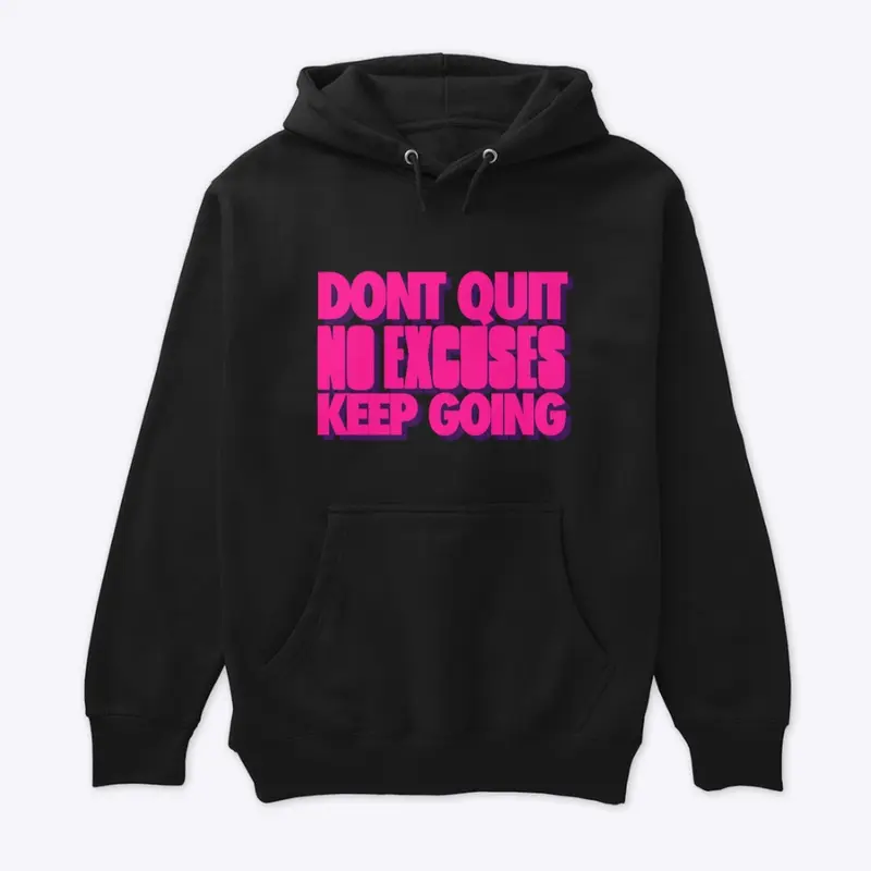 CHAMPSINCE PREMUIM HOODIE (BLK/FUCHSIA)