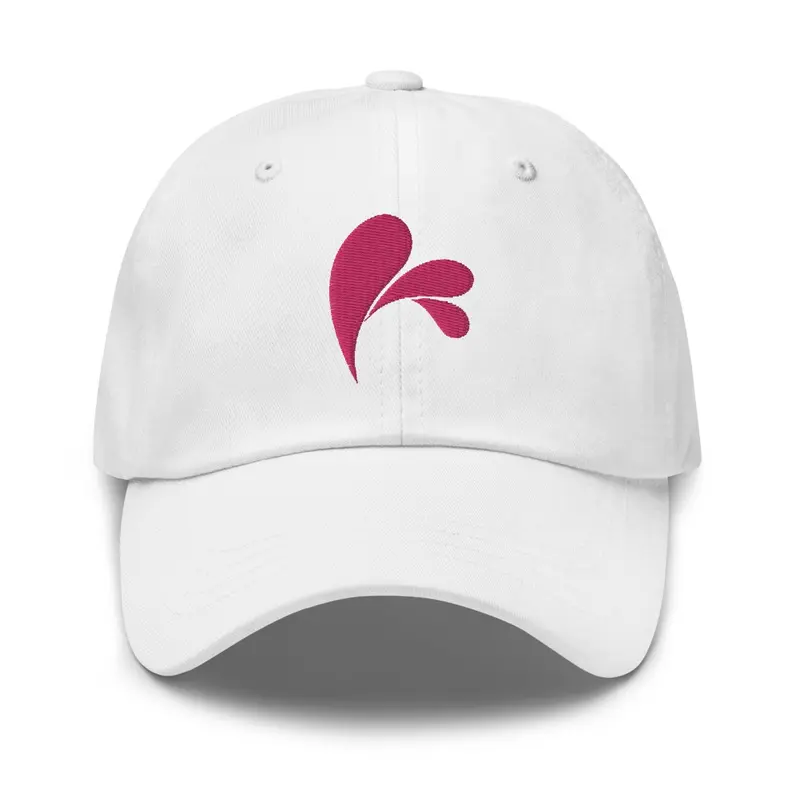 CHAMPSINCE STRAPBACK (WHIT/FUCHSIA LOGO)