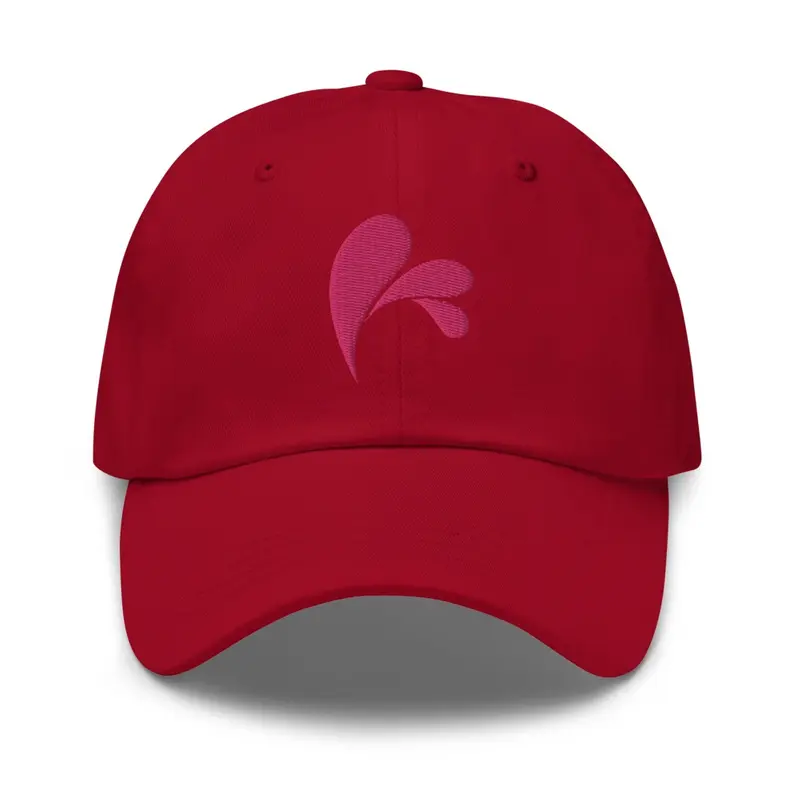 CHAMPSINCE STRAPBACK (RED/FUCHSIA LOGO)