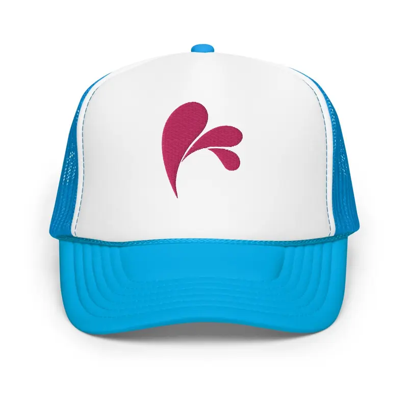 CHAMPSINCE TRUCKER (SKY/FUCHSIA LOGO)