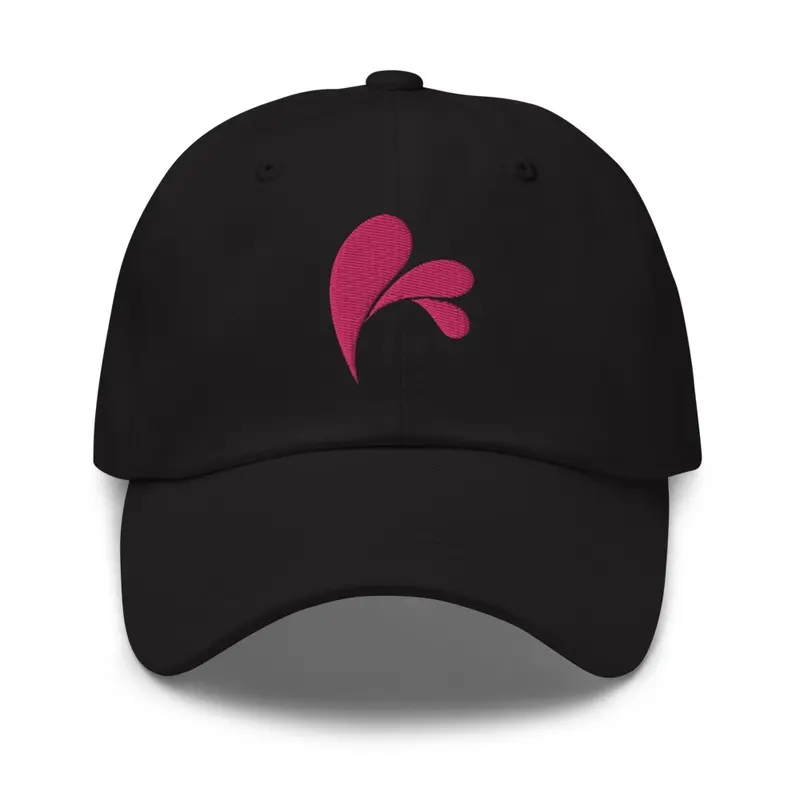 CHAMPSINCE STRAPBACK (BLK/FUCHSIA LOGO)