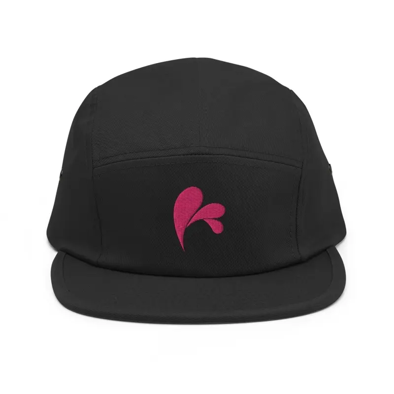 CHAMPSINCE 5 PANEL (BLK/FUCHSIA LOGO)