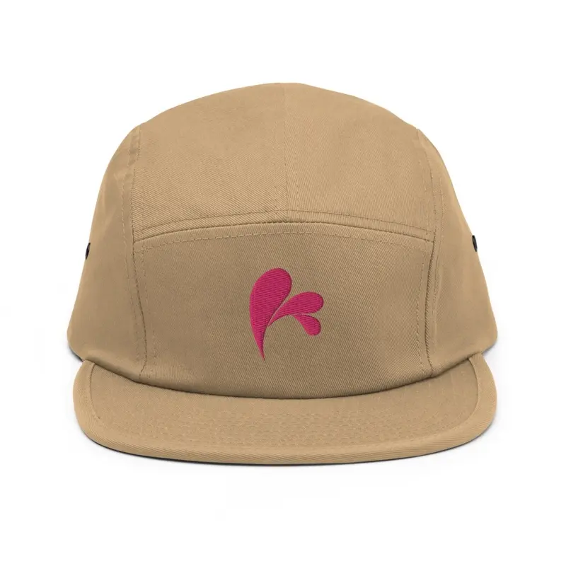 CHAMPSINCE 5 PANEL (TAN/FUCHSIA LOGO)