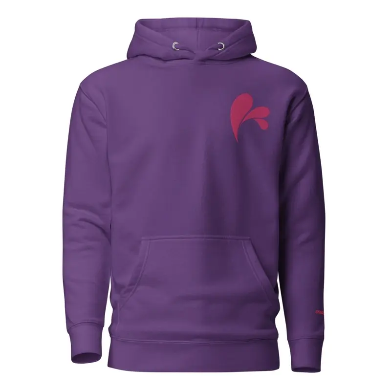 CHAMPSINCE EMBROID HOODIE (PURP/FUCHSIA)