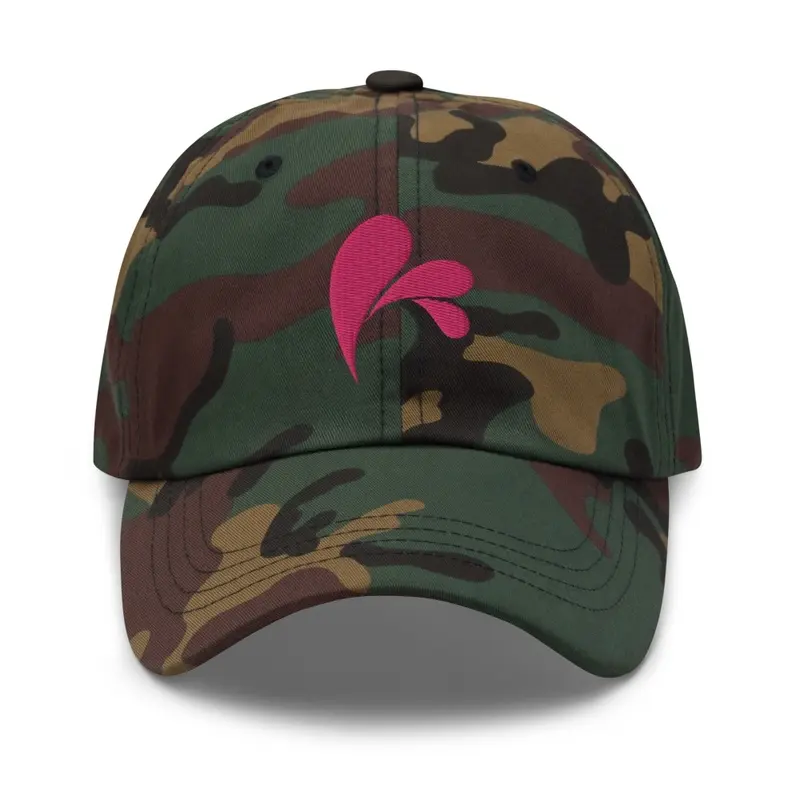 CHAMPSINCE STRAPBACK (CAMO/FUCHSIA LOGO)