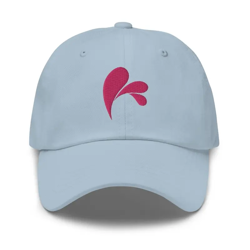 CHAMPSINCE STRAPBACK (SKY/FUCHSIA LOGO)